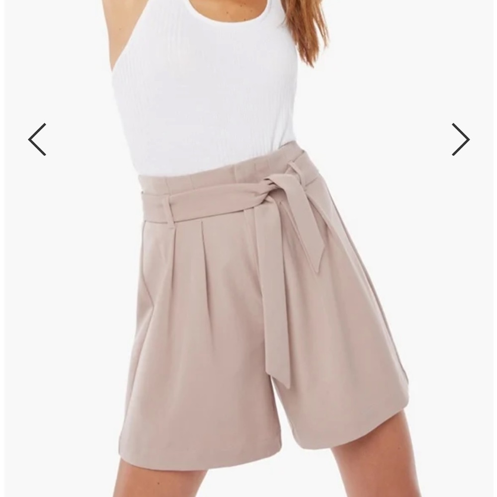 JUSTFAB Longline Paperbag Shorts